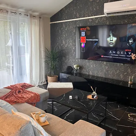 La Prestige Avec Sauna Netflix Jardin Apartament *