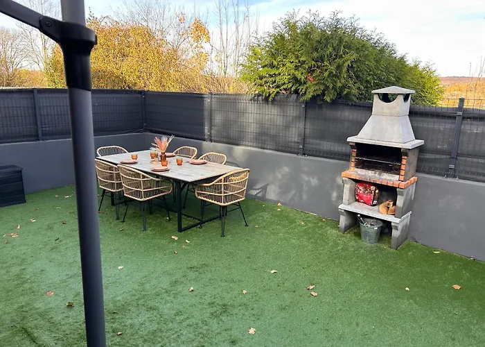 La Prestige Avec Sauna Netflix Jardin Apartmán *