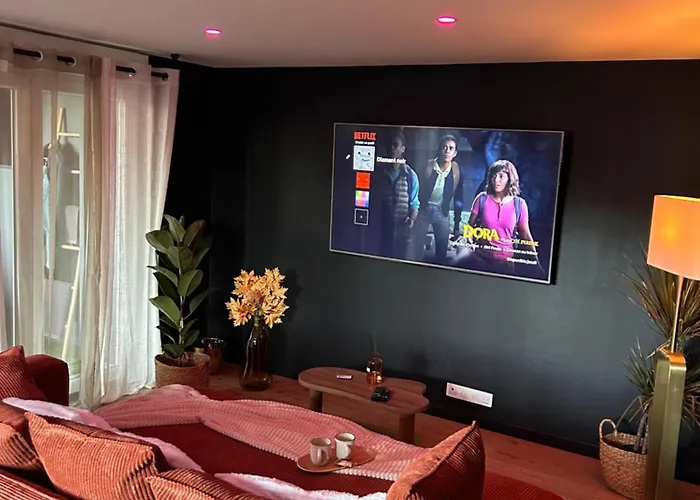 Apartmán La Prestige Avec Sauna Netflix Jardin