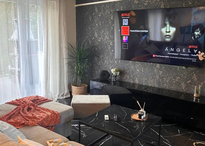 La Prestige Avec Sauna Netflix Jardin Apartmán *
